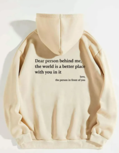 Women's Plush Letter Printed Kangaroo Pocket Drawstring Printed Hoodie Unisex Trendy Hoodies